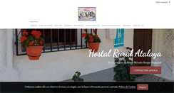 Desktop Screenshot of hostalatalaya.com